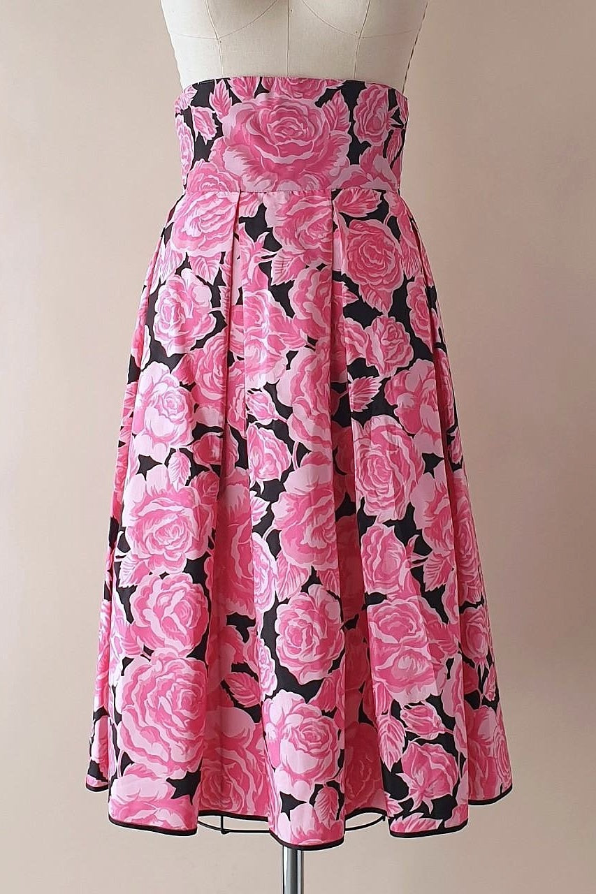 Incredible vintage Ewaldo Block high waisted skirt Size XS