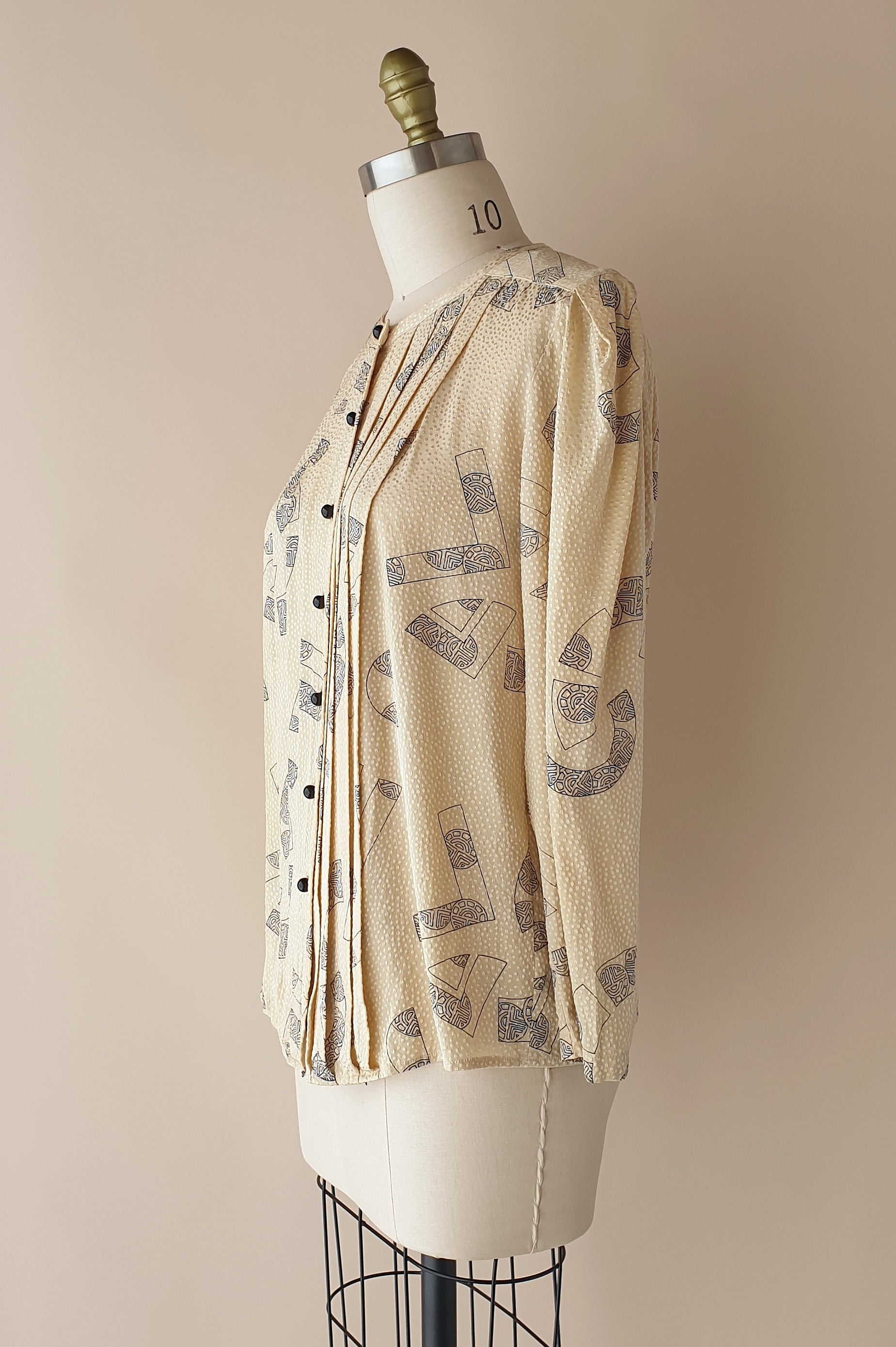 Louis Feraud 100% Silk Vintage Shirt -  Israel