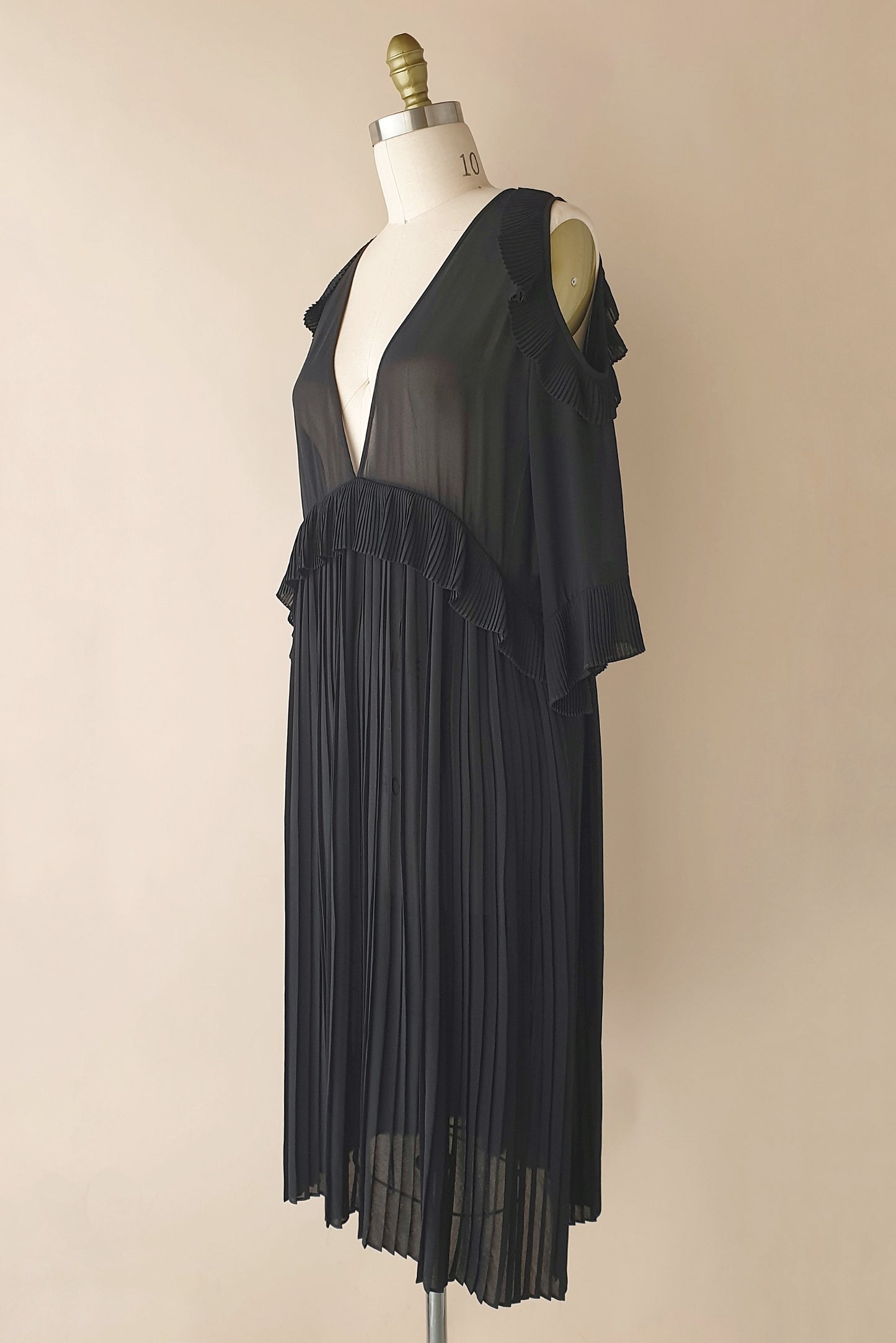 By Malene Birger stunning sheer midi dress Size S/M