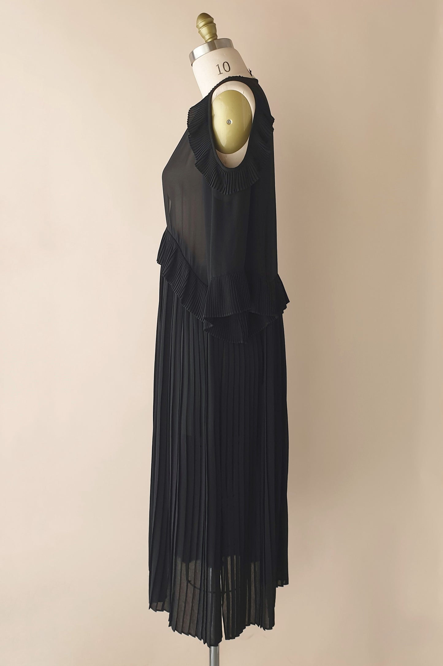 By Malene Birger stunning sheer midi dress Size S/M