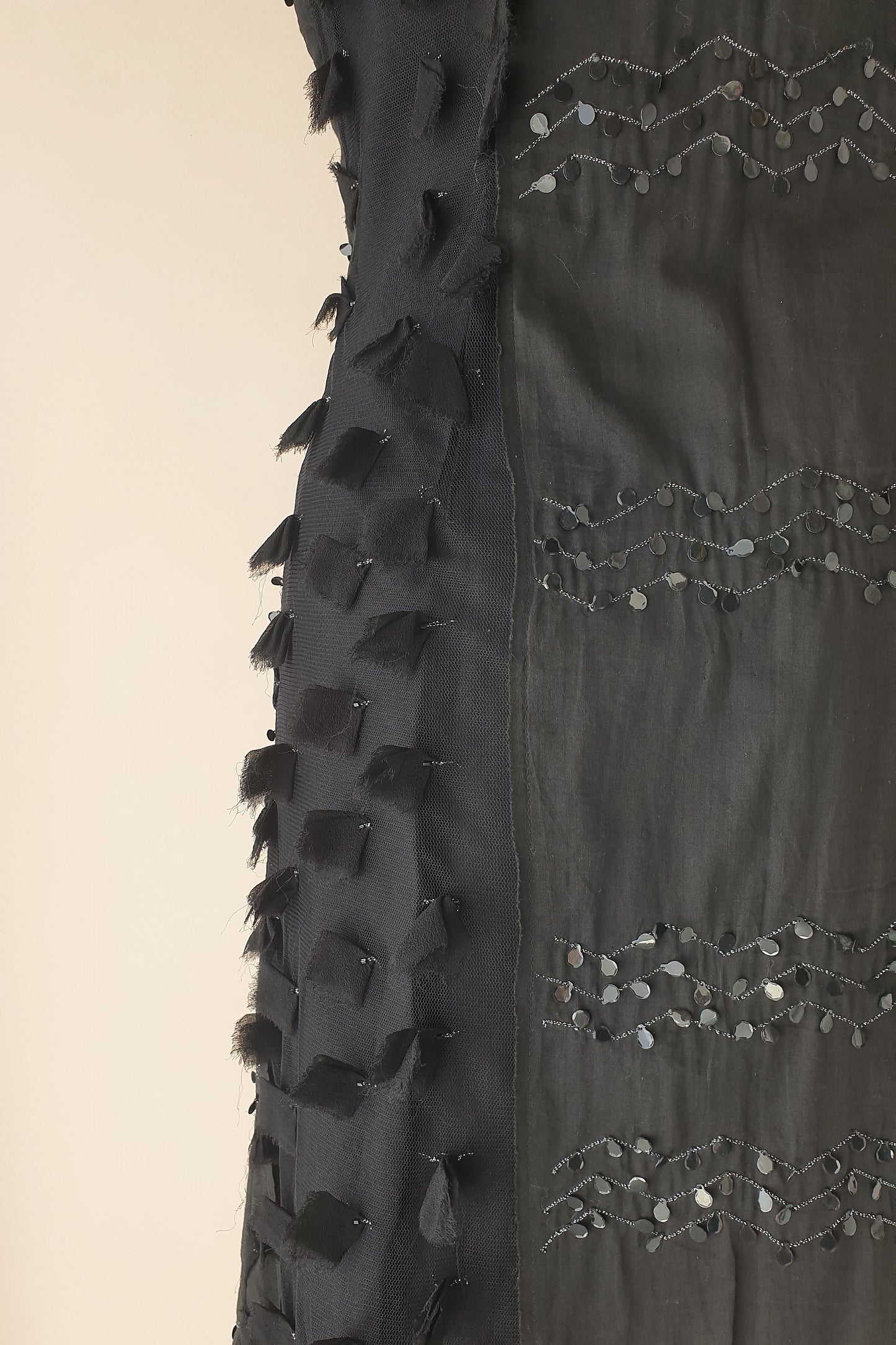 Vintage black dress from Caroline Church Size M