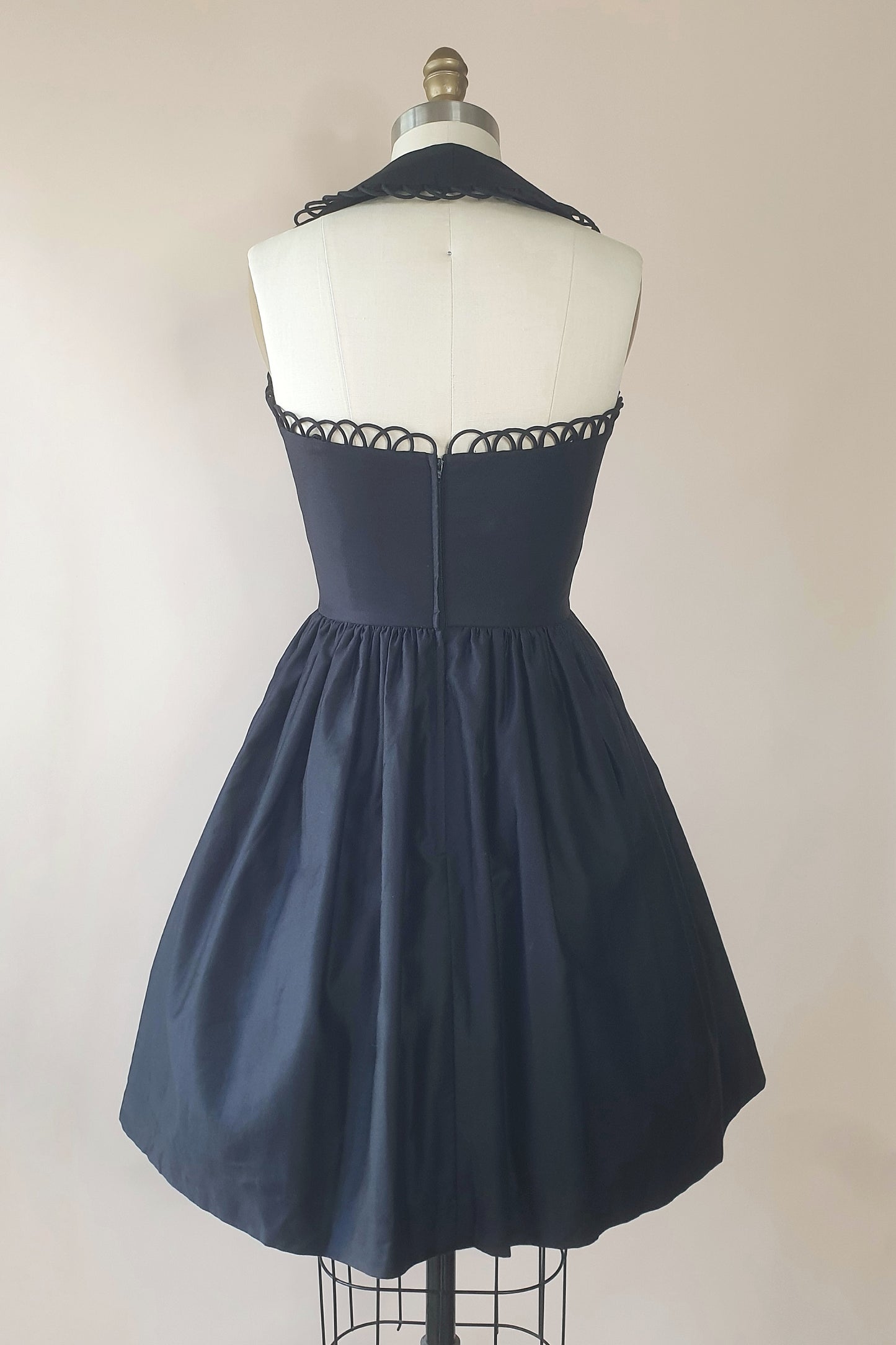 Fabulous vintage mini halter dress Size XS/S