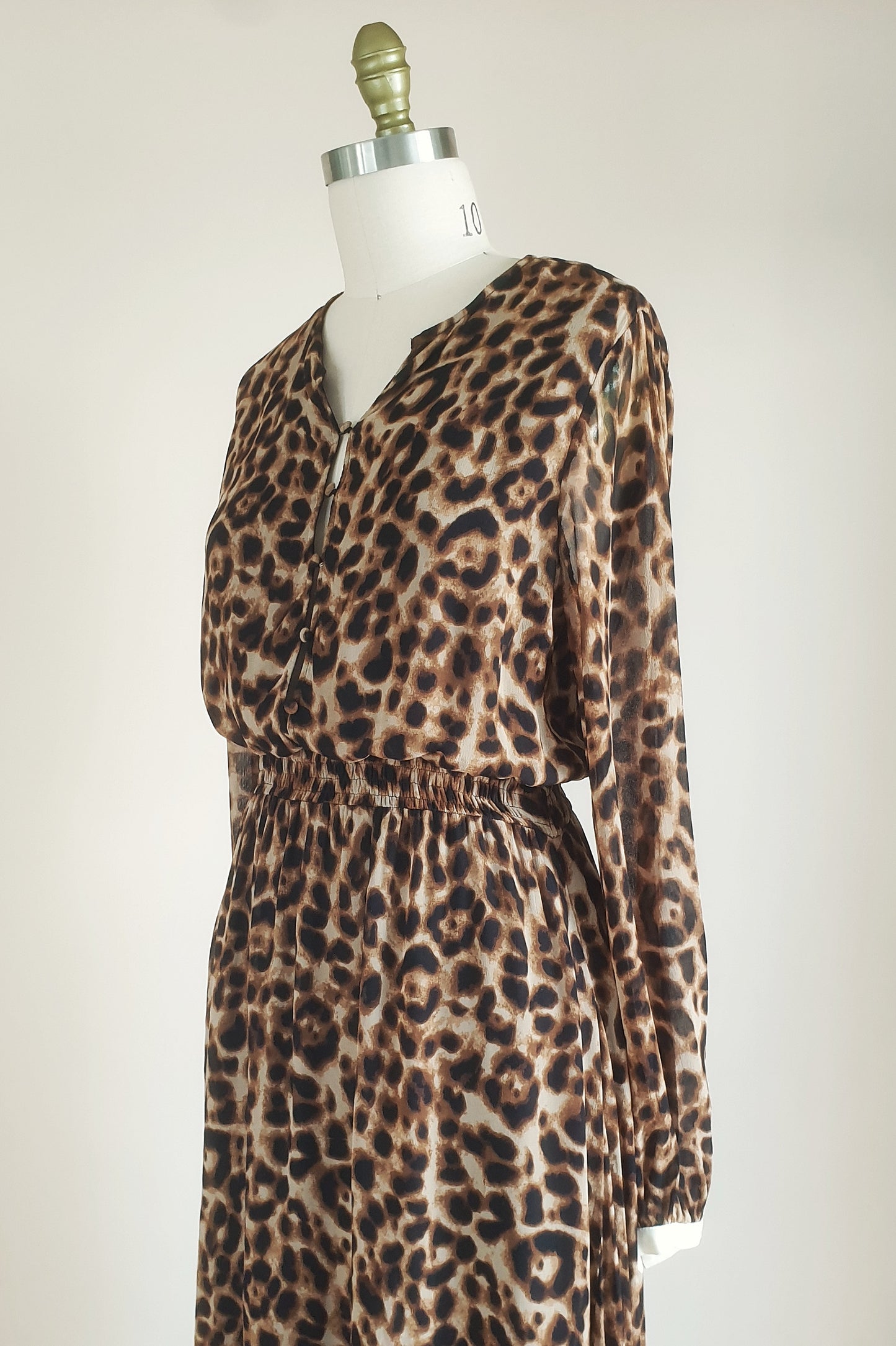 Essential Antwerp leopard print dress Size S