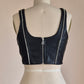 Maniere De Voir diamante embellished corset top Size S