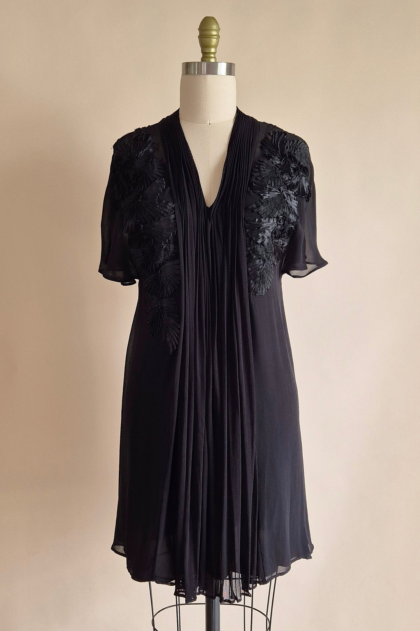 Vintage Trelise Cooper silk dress Size S