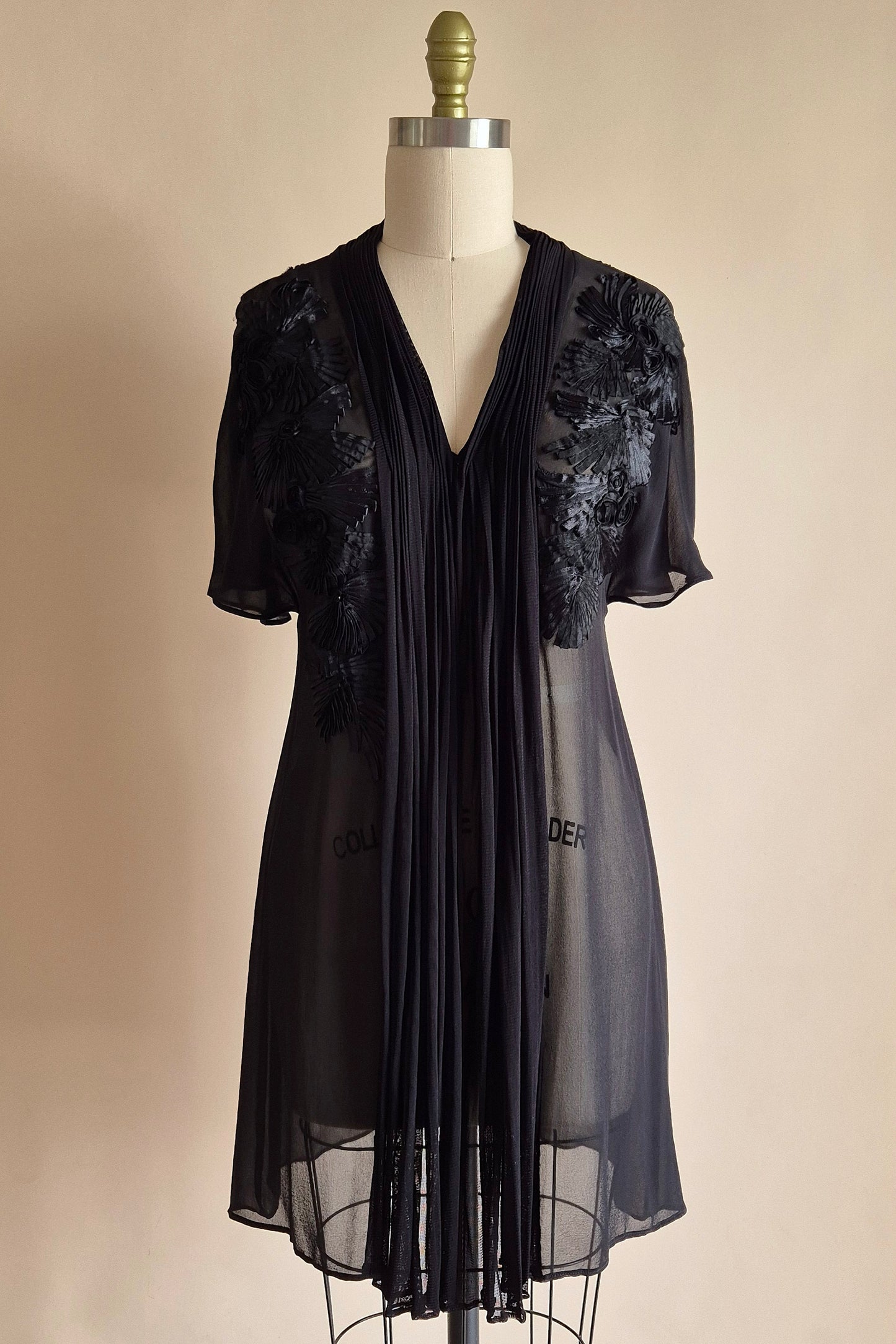 Vintage Trelise Cooper silk dress Size S