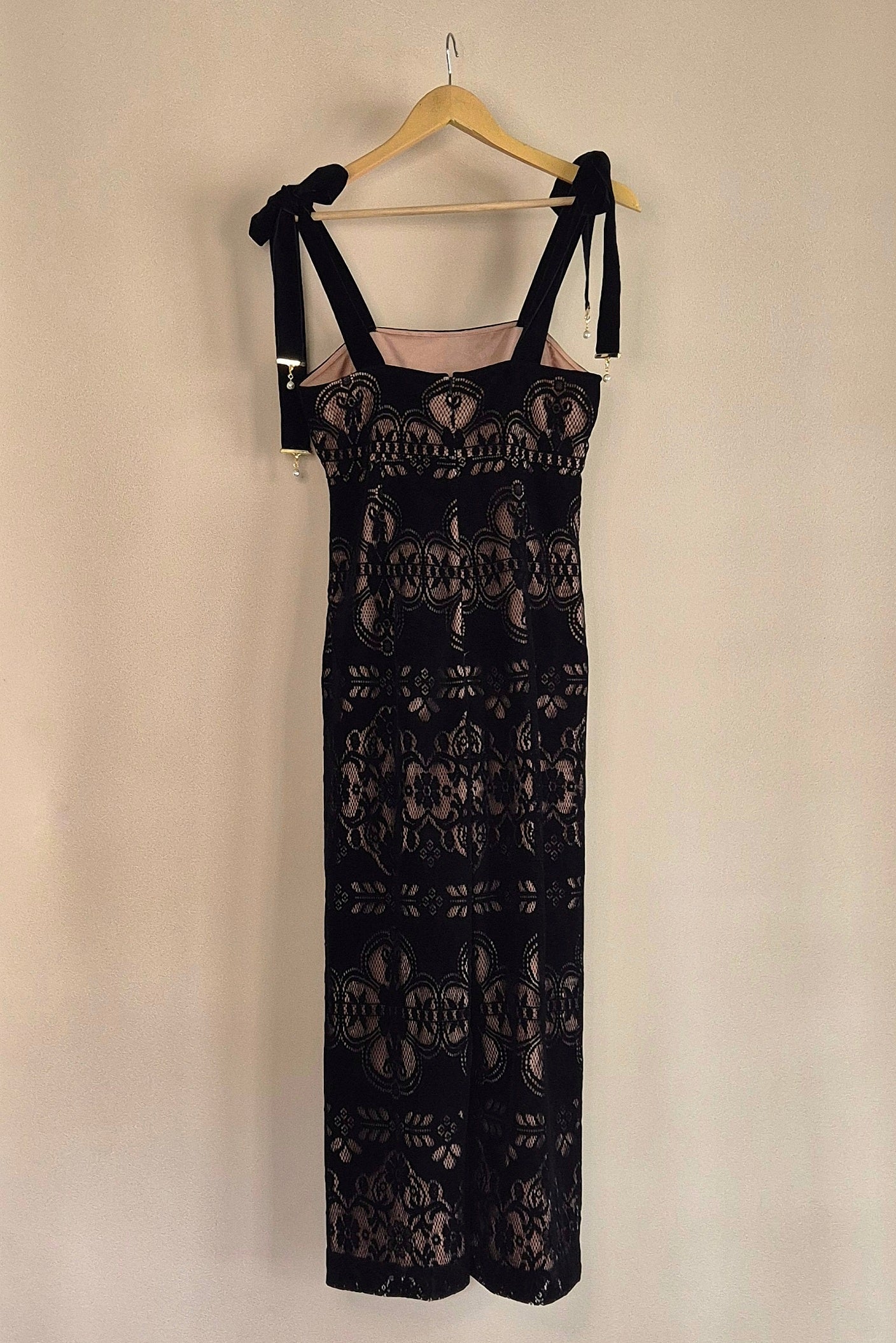 Stunning Alice McCall black lace jumpsuit Size XS/S