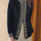 Vintage lambswool and angora blend beaded cardigan Size S